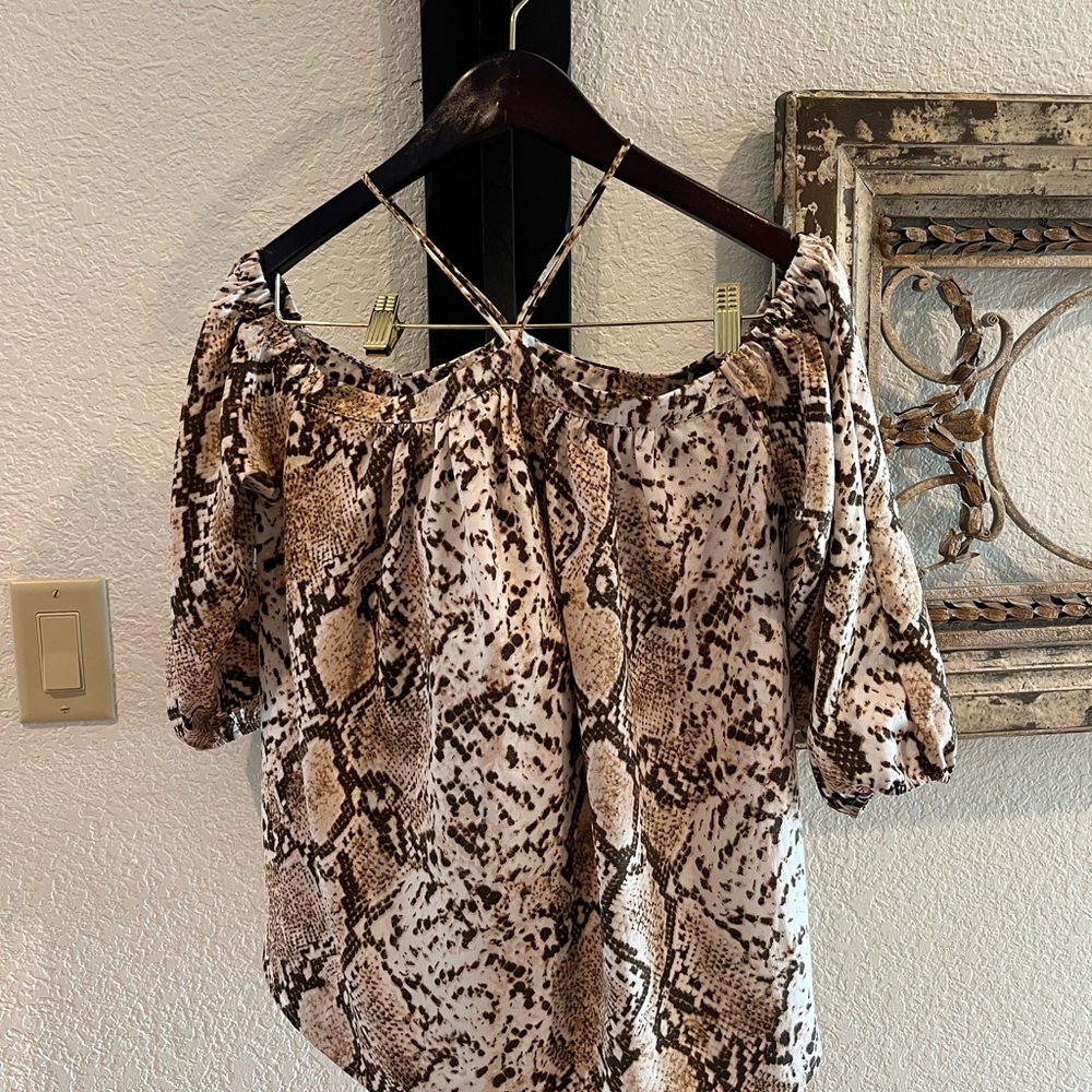 Leopard blouse